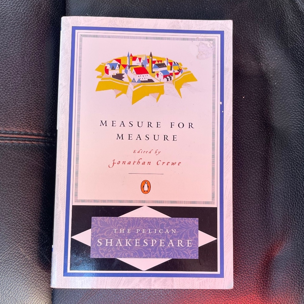 : Measure for Measure - White and Purple Cover